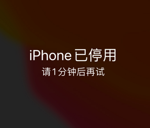 克井镇苹果手机维修分享:iPhone 显示“不可用”或“已停用”怎么办？还能保留数据吗？ 